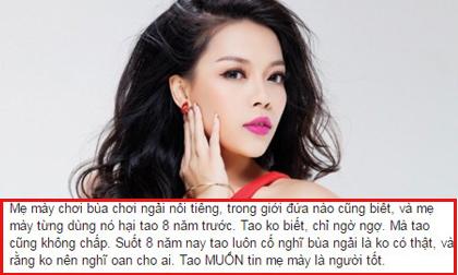 Ca sĩ Hà Linh bị đồng nghiệp trong giới showbiz bỏ bùa ngải
