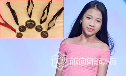 Ngọc Lan Vy đại diện Việt Nam thắng đậm trong cuộc thi siêu mẫu nhí tại Mỹ