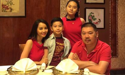 Vợ chồng Mai Thu Huyền tổ chức tiệc sinh nhật ấm cúng cho con trai