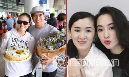 Tin sao Việt mới ngày 17/8: Ngọc Lan được chồng tổ chức sinh nhật ở sân bay, Angela Phương Trinh hạnh phúc bên mẹ