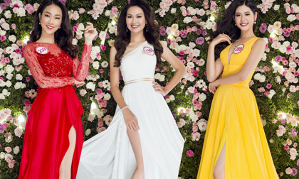 Người đẹp Hoa hậu Việt Nam 2016 khoe sắc lộng lẫy với váy dạ hội