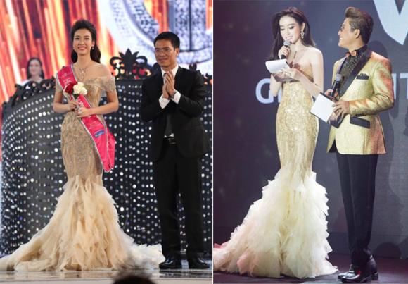 Hoa hậu Việt Nam 2016 mặc lại váy của Huyền My  0