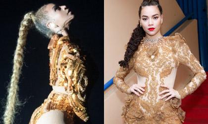 Hồ Ngọc Hà đang tự biến mình thành bản sao của Beyonce khi diện đồ nhái?