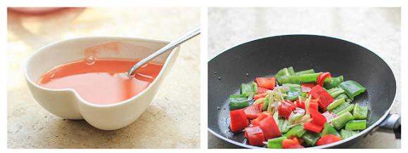 Cách làm món thịt lợn xào rau củ chua ngọt  5