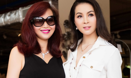 Thanh Mai giản dị hội ngộ Hoa hậu Diệu Hoa tại sự kiện