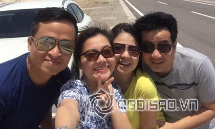 Vợ chồng Thanh Ngọc, Ngô Quỳnh Anh cùng đi du lịch Phan Thiết 