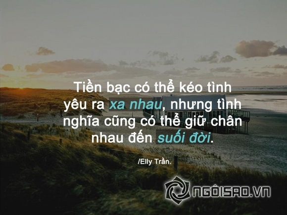 Câu nói tâm can của Elly Trần  3