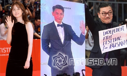 Isaac cùng loạt sao Hàn tỏa sáng trên thảm đỏ liên hoan phim quốc tế Busan