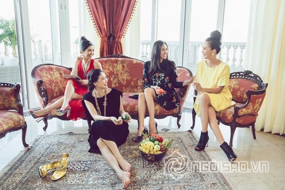 Mỹ nhân Việt tổ chức 'Pajama Party' trong penthouse của Hà Kiều Anh 2