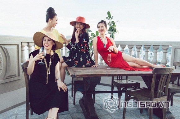 Mỹ nhân Việt tổ chức 'Pajama Party' trong penthouse của Hà Kiều Anh 5