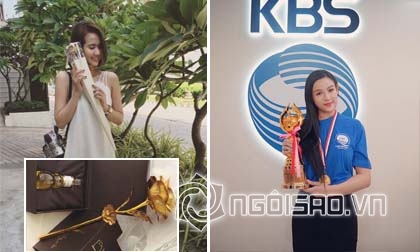 Hot girl và hot boy Việt 15/10: Chồng Huyền Lizzie tặng hoa hồng bằng vàng cho vợ, Huyền Baby được lên truyền hình KBS 