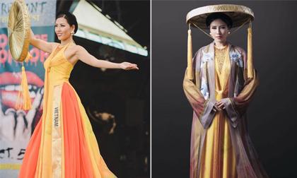 Nguyễn Thị Loan lọt top 10 trang phục dân tộc đẹp nhất Hoa hậu Hòa bình Quốc tế 2016