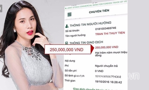 Thuỷ Tiên cũng bất ngờ đăng số tiền 'khủng' ủng hộ miền Trung