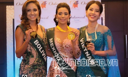Nam Em bất ngờ giành tiếp Huy chương bạc tại Miss Earth 2016