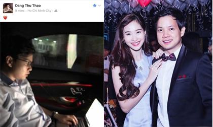 Hoa hậu Thu Thảo lần đầu công khai bạn trai đại gia trên Facebook
