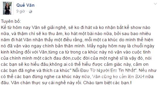 Những ca khúc 'vận' vào cuộc đời sao Việt khiến người buồn rầu, kẻ giải nghệ