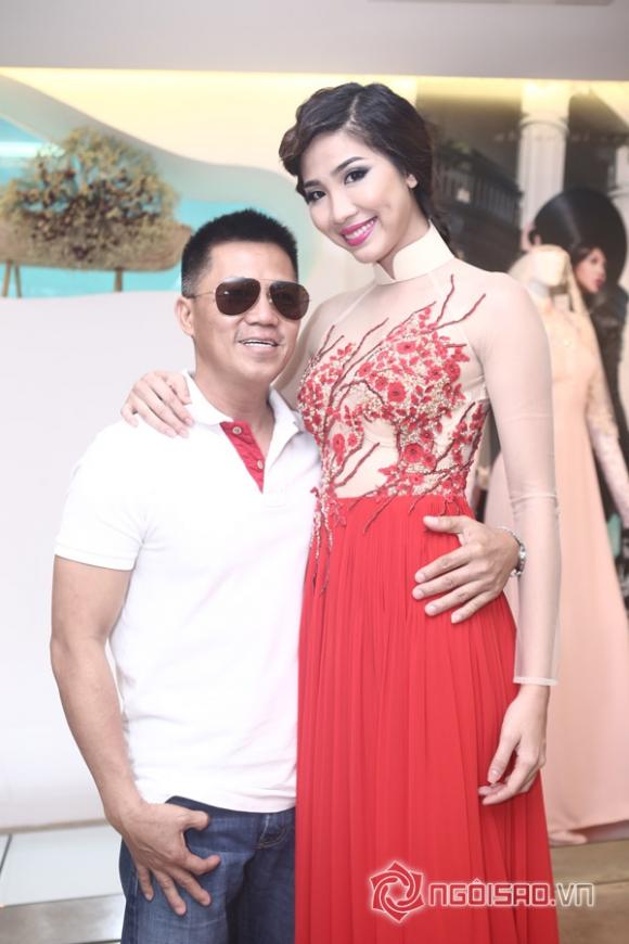 LAN KHUÊ, ÁO DÀI, HỌA TIẾT 3D, ĐẸP HÚT MẮT