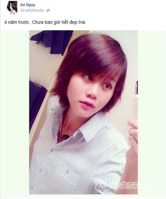Bất ngờ với ảnh cũ 'đẹp trai' của An Nguy Bất ngờ với ảnh cũ 'đẹp trai' của An Nguy
