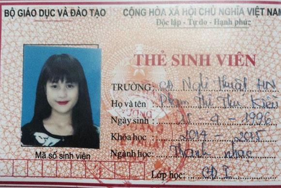 Ảnh thẻ thanh niên nghiêm túc của hot girl Việt