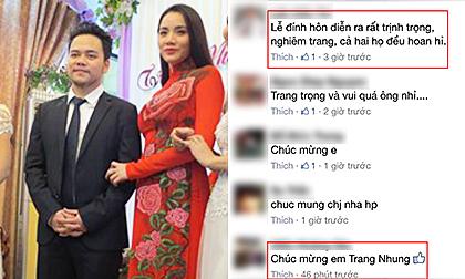 Trang Nhung bất ngờ đính hôn bí mật cùng chồng đại gia