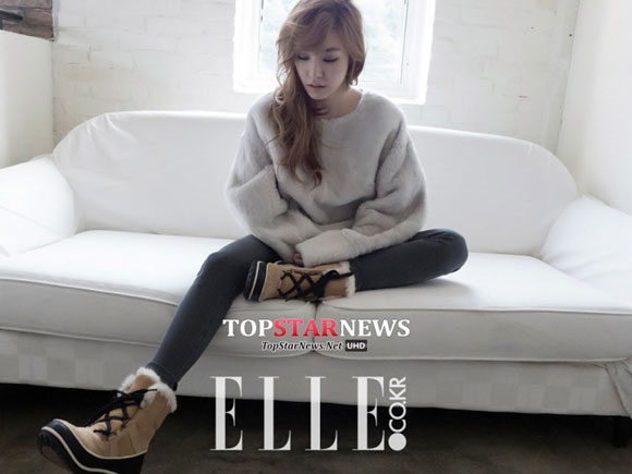 Tiffany (SNSD) quyến rũ và thanh lịch trên tạp chí Elle