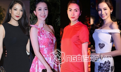 Dàn mỹ nhân Việt xúng xính váy áo đi “trẩy hội” Elle show