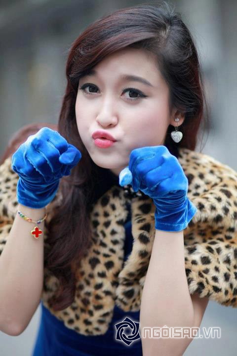 Ngắm vẻ đẹp ngọt ngào của tân Á hậu 1 HHVN 2014