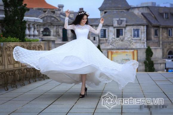 Ảnh cưới lãng mạn của Nhật Kim Anh