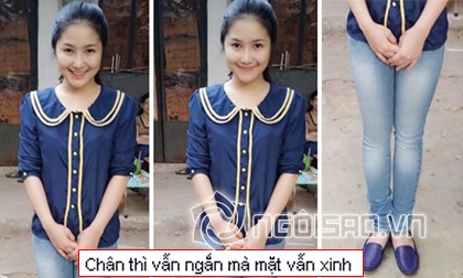 Hương Tràm tự tin với 'chân ngắn mặt vẫn xinh'