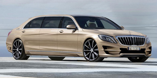 Mercedes-Benz S-Class XXL bọc thép đẹp mê mẩn - 1