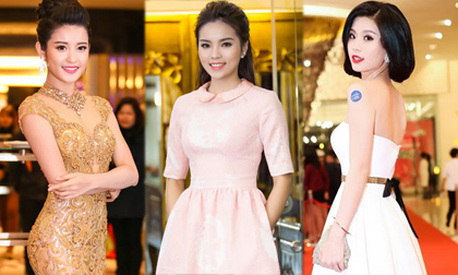 “Cân đo” phong độ thời trang của 3 nàng Hoa, Á hậu Việt