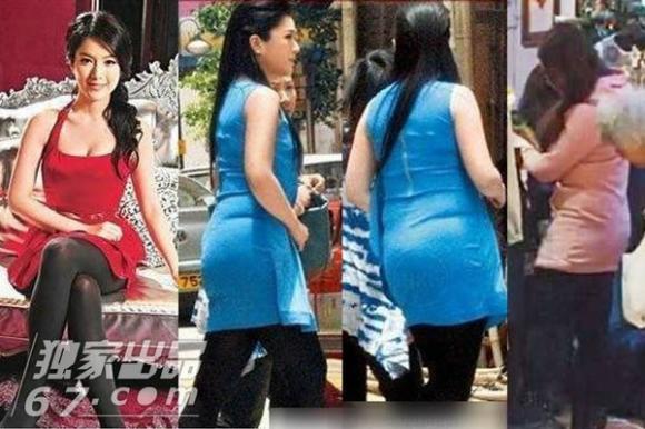 Mỹ nhân Hoa ngữ 'mất điểm' vì thân hình ngấn mỡ