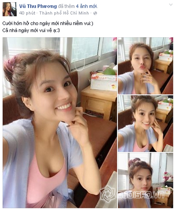 Vũ Thu Phương khoe vòng một tròn đầy 6