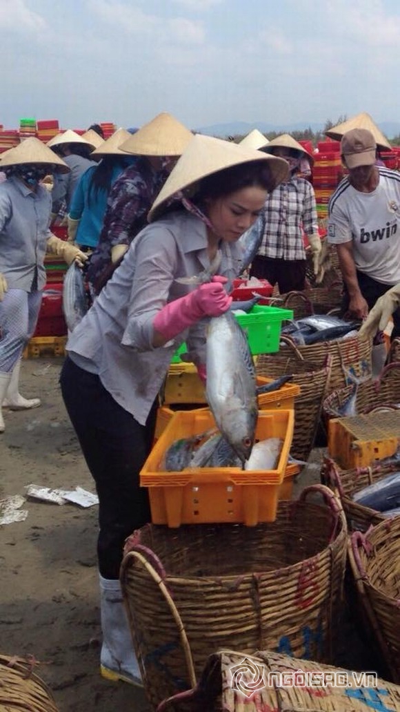 Nhật Kim Anh đi bán cá 6