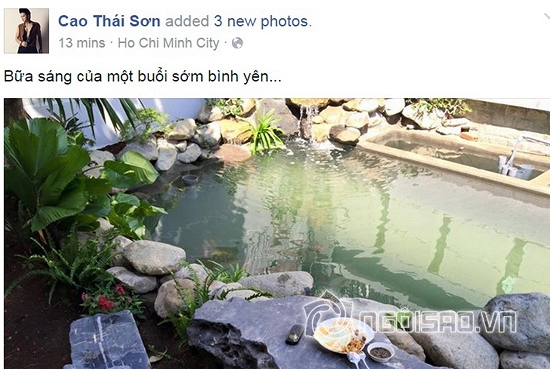Cao Thái Sơn khoe bể cá mới xây lại hoành tráng như bể bơi 0