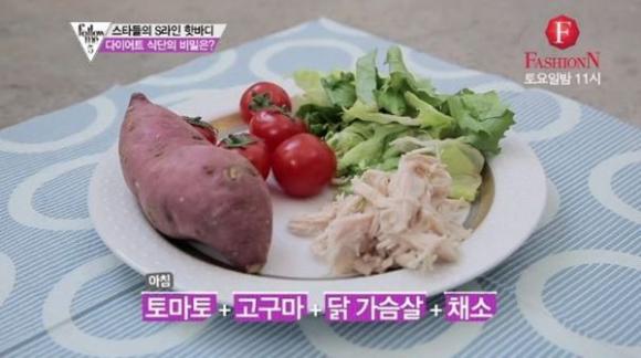 Mỹ nhân Hàn và chế độ ăn uống cải thiện vóc dáng 1