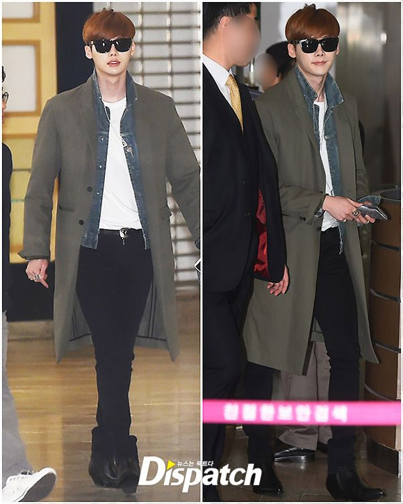 Lee Jong Suk bảnh bao ở sân bay 8