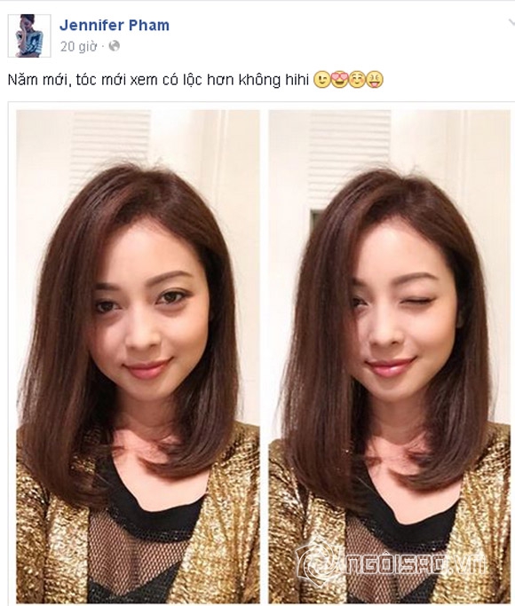 Jennifer Phạm tóc mới trẻ trung 0