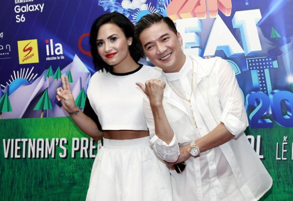 Diễn viên, Ca sỹ nổi tiếng người Mỹ - Demi Lovato tại Việt Nam 1