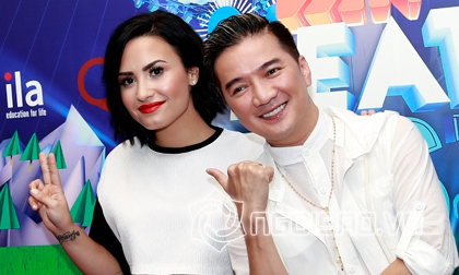 Diễn viên, Ca sỹ nổi tiếng người Mỹ - Demi Lovato hội ngộ cùng ông hoàng nhạc Việt - Đàm Vĩnh Hưng