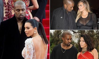 Chồng Kim Kardashian không thể rời mắt khỏi vợ