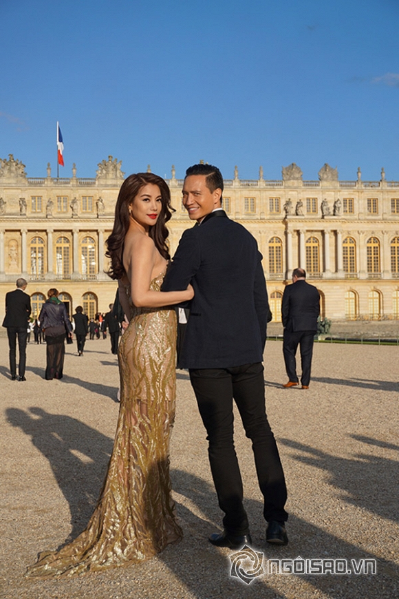 Trương Ngọc Ánh Kim Lý tình tứ bên cung điện Versailles 4