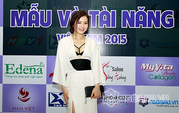 Sao Việt 'xúng xính váy áo' trong buổi ra mắt cuộc thi 'Mẫu và Tài Năng' 4