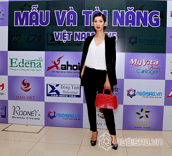 Sao Việt 'xúng xính váy áo' trong buổi ra mắt cuộc thi 'Mẫu và Tài Năng' 0