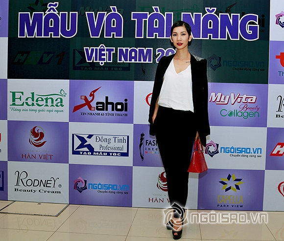 Sao Việt ’xúng xính váy áo’ trong buổi ra mắt cuộc thi ’Mẫu và Tài Năng’ 1