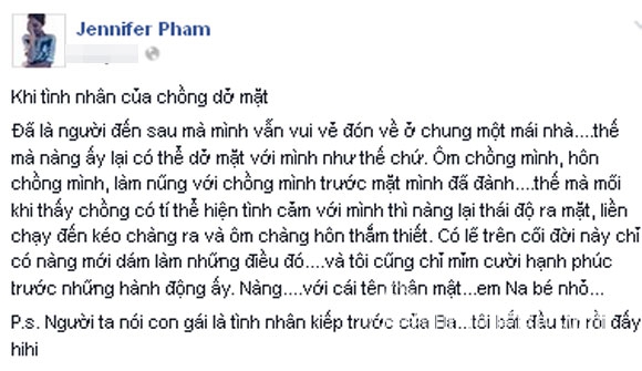 Jennifer Phạm chia sẻ tâm sự về con gái 0