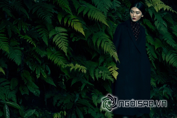 siêu mẫu Kim Nhung với thiết kế của Đỗ mạnh Cường 7