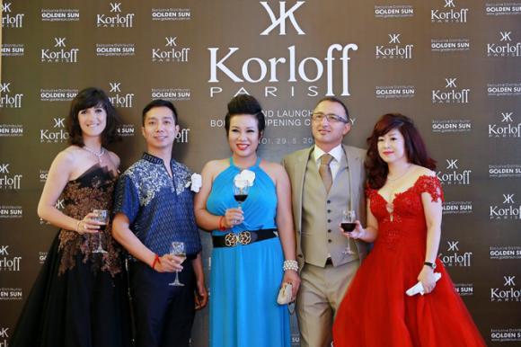 Đỗ Trịnh Hoài Nam cùng dàn sao dự tiệc Korloff 1