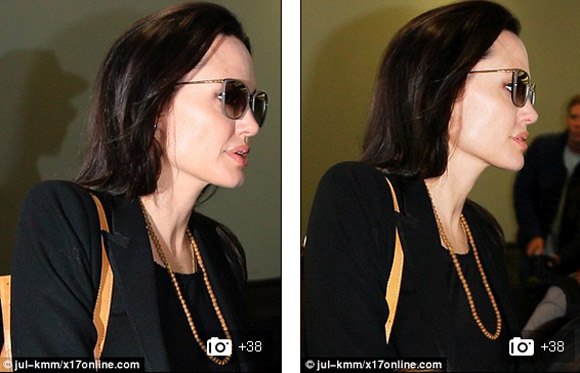 Đại gia đình Angelina Jolie gây huyên náo sân bay LAX 12
