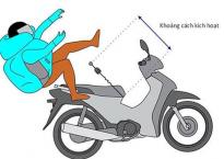 Áo túi khí xe máy giá 2 triệu đồng cho người dùng Việt Áo túi khí xe máy giá 2 triệu đồng cho người dùng Việt